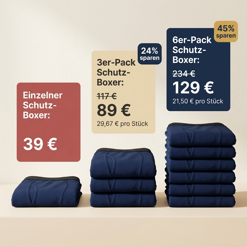 SchutzBoxer | Saugstark. Unauffällig. Schutz für bis zu 3 Jahre.