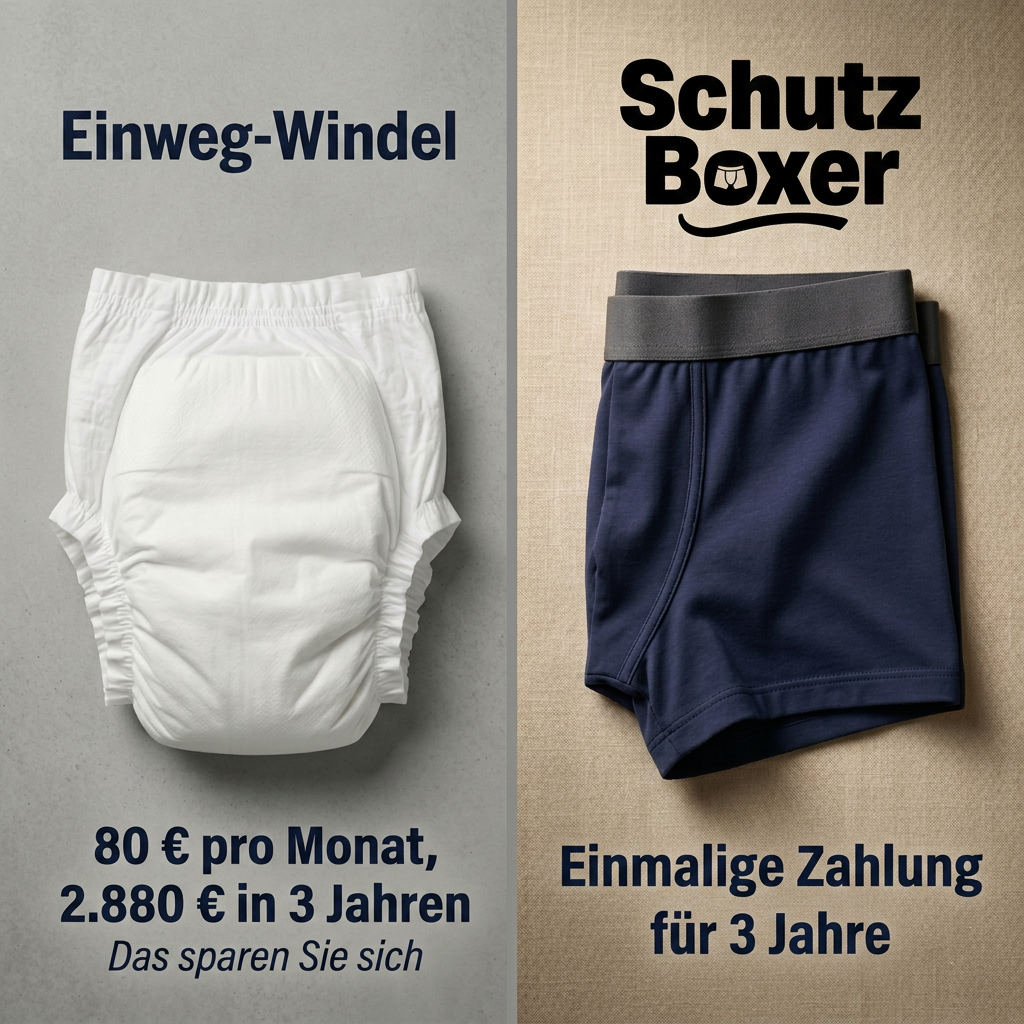 SchutzBoxer | Saugstark. Unauffällig. Schutz für bis zu 3 Jahre.
